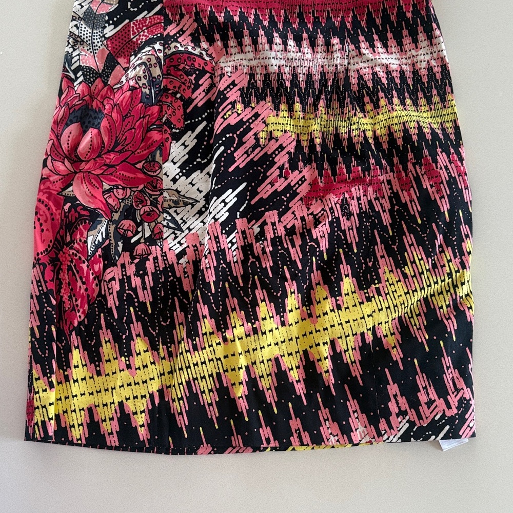 French Connection Multicolor Patterned Dress - image 4